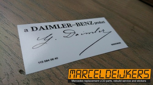 Daimler benz product - a,