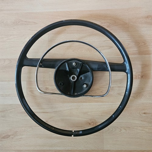 Lenkrad schwarz oldtimer - schwarz,