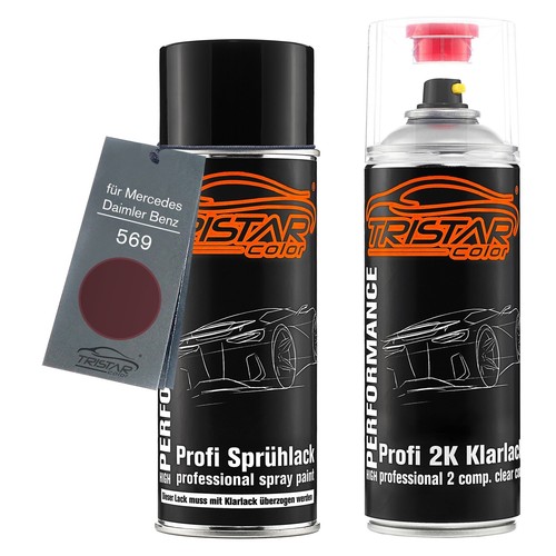 Autolack spraydosen set - 2k,